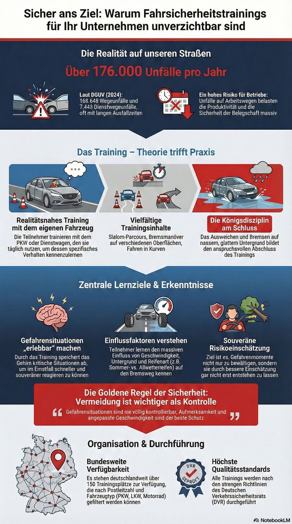 Fahrtrainings für sichere Wege