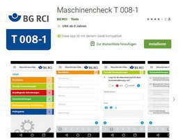 Erst prüfen, dann einschalten: Neue App »Maschinen-Check«